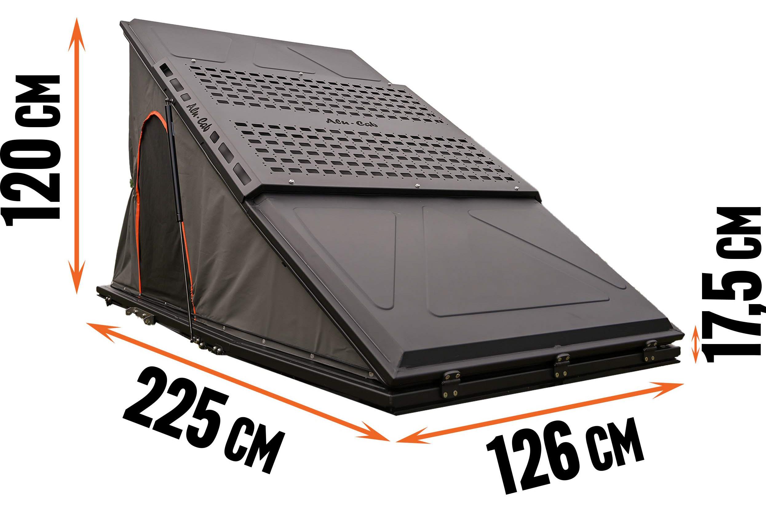ALU-CAB LT-50 katusetelk "Lightweight" - Pilt 3