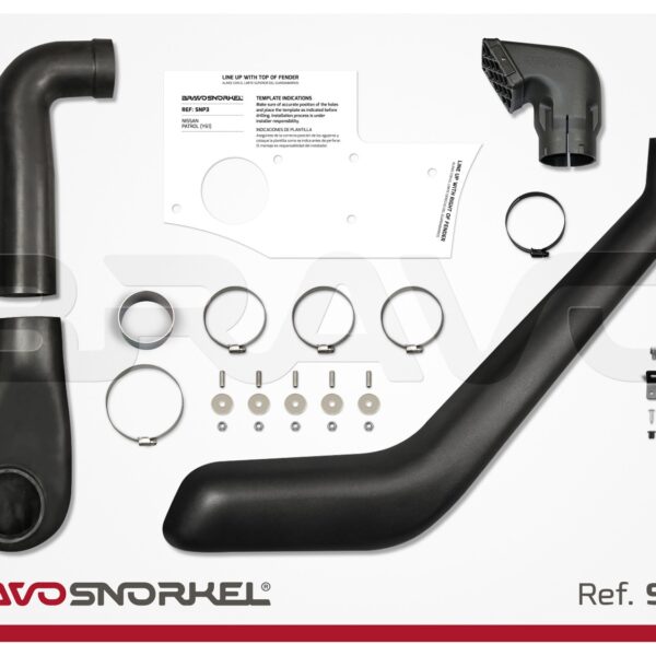 Bravo Snorkel Nissan Patrol Y61 (1998 - 2004)