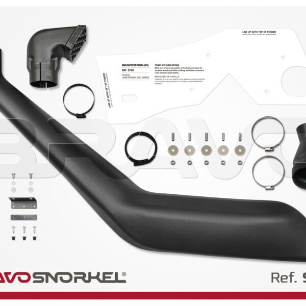 Bravo Snorkel Toyota Land Cruiser 200 Series (2008 - 2015)