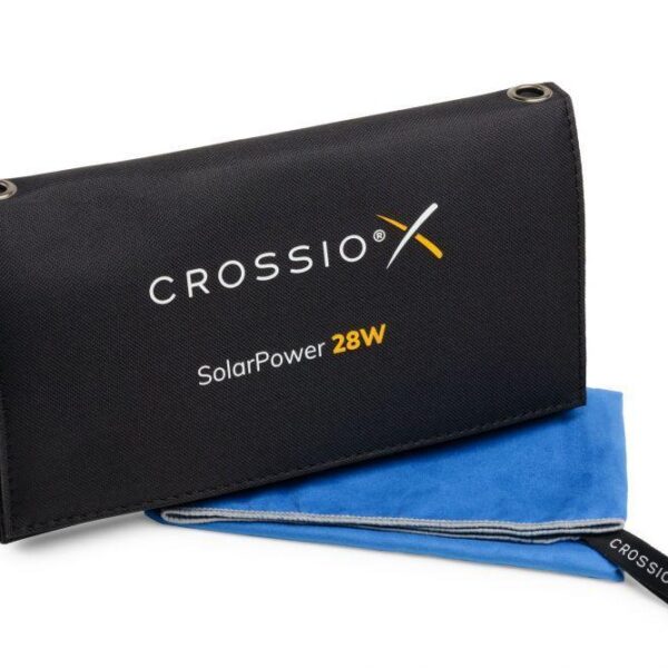 CROSSIO SolarPower 28W 3.0 päikesepaneeliga laadija