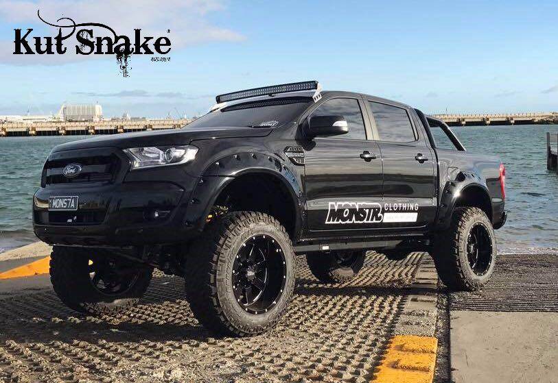 Ford Ranger PX1, PX2, PX3 sile viimistlus - Kut Snake tiivalaiendid (55 mm)