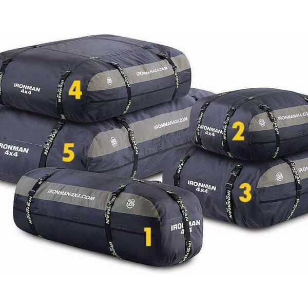 IRONMAN 4X4 200L Ilmastikukindel katuse transpordikott 1400x500x300mm