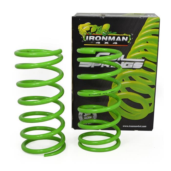 Ironman 4x4 tagumised tõstevedrud Mitsubishi +2" MITS020B - Pilt 2