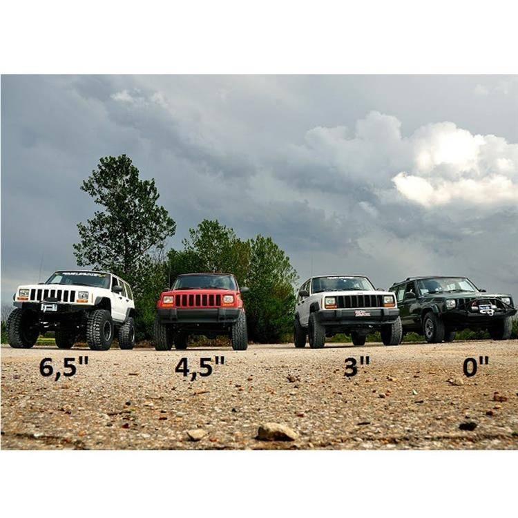 Jeep Cherokee XJ 84-01 Rough Country 3'' tõstesari - Pilt 3