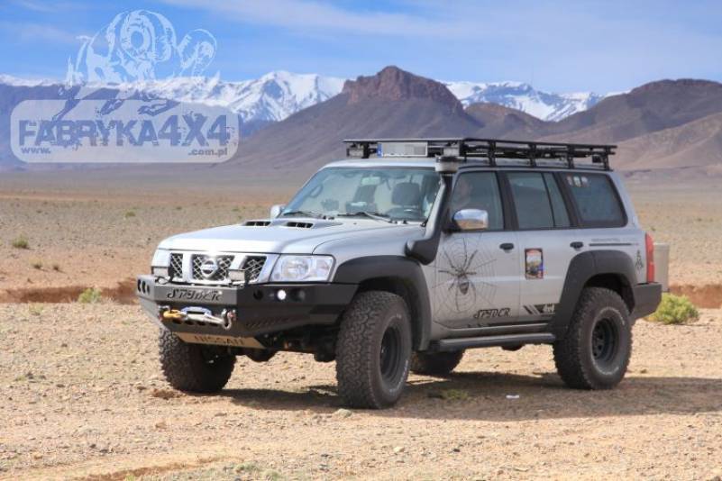 Katuseraam NISSAN PATROL GU4 (pikk, võrkpõhjaga)