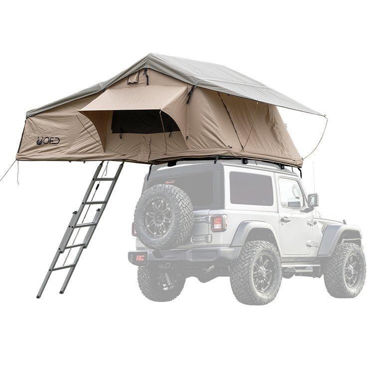 Katusetelk OFD Grizzly XL valge Jeep Wrangleri katusel