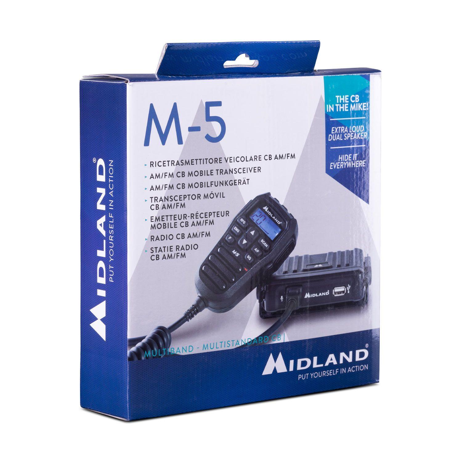 Midland M5 autoraadiosaatja CB 27MHz - Pilt 3
