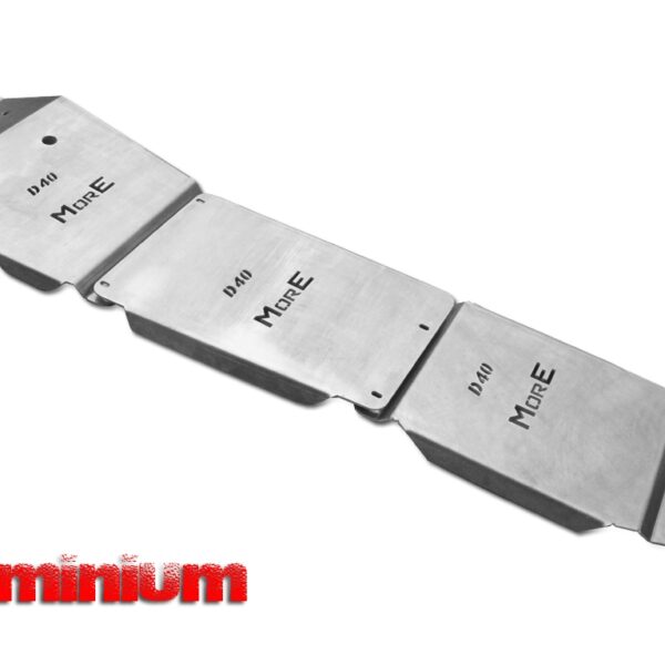Nissan Navara D40 / Pathfinder R51 2005-2010 - Põhjakaitse komplekt (alumiinium)