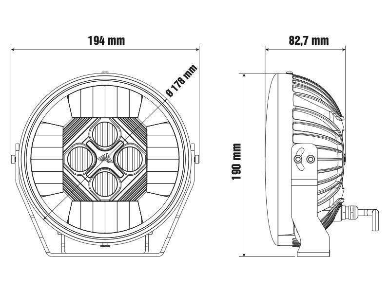 Optibeam Se7en - Pilt 5