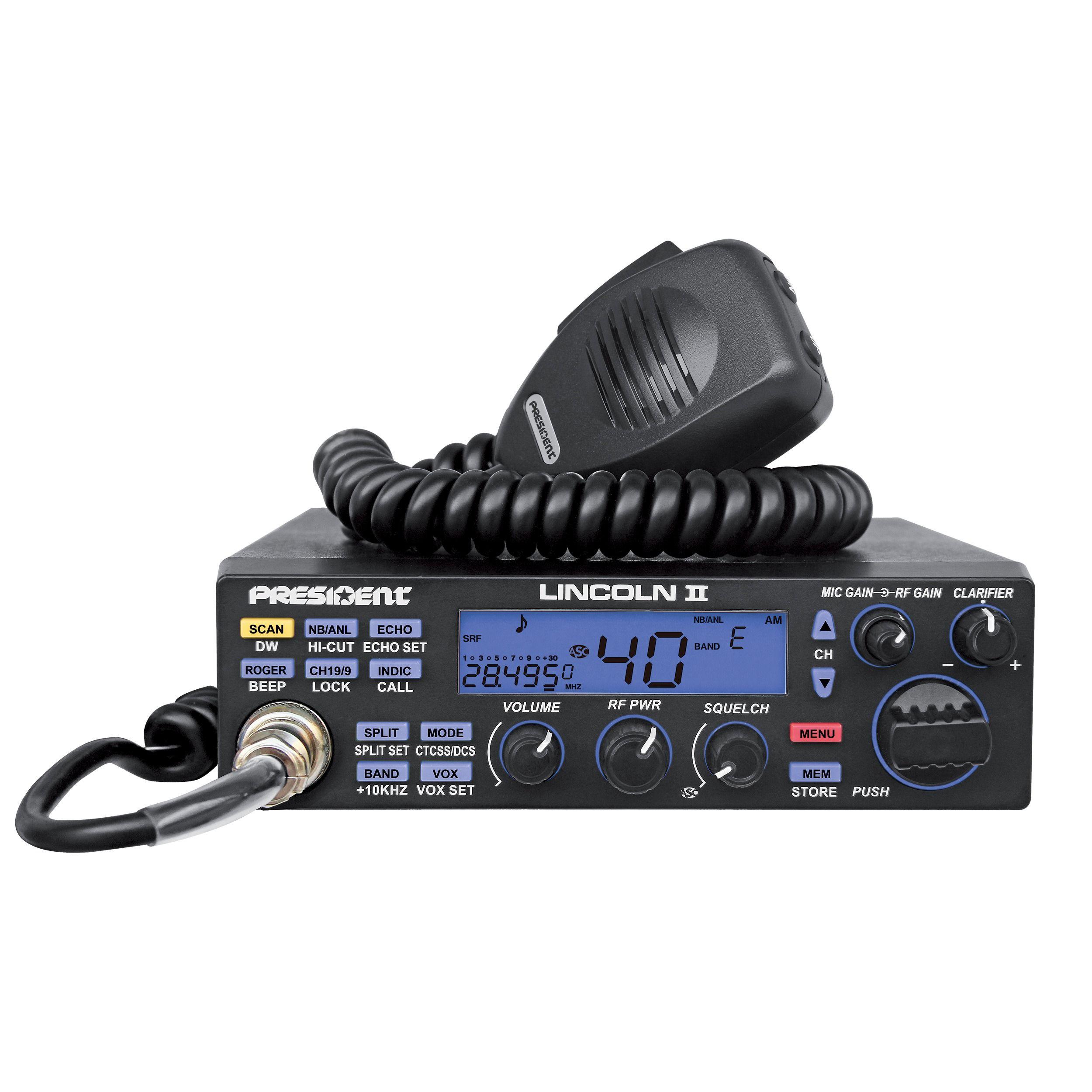 President Lincoln II + HAM 10m/CB raadiosaatja AM/FM/SSB - Pilt 2