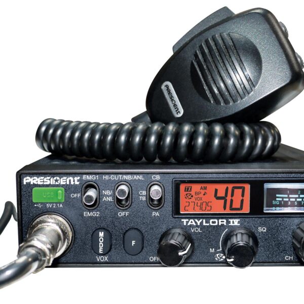 President Taylor IV ASC autoraadiosaatja AM/FM 12/24V