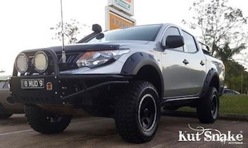 Mitsubishi L200 MQ 2015-2017- Kut Snake tiivalaiendid (70 mm) - Pilt 2